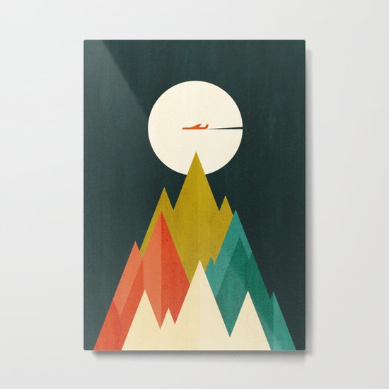 Life is a travel Metal Print