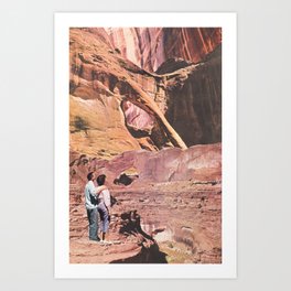 Monuments Art Print | Collage, Monuments, Saraheisenlohr, Grandstaircase, Landscape, Summer, Curated, Tourist, Eisenlohr, Nationalmonument 