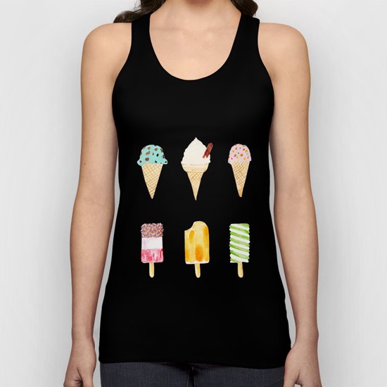 ice cream selection Unisex Tank Top