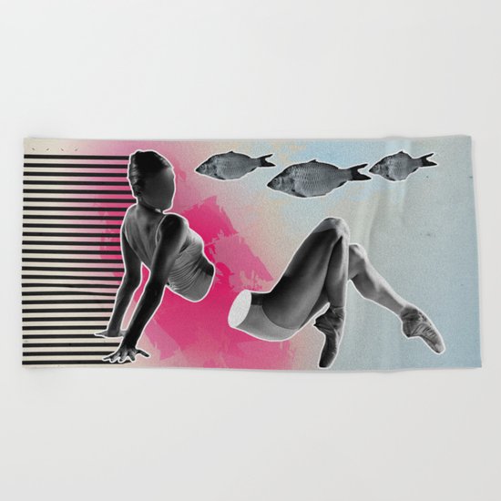 let them in Beach Towel