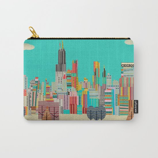 Chicago city (summer days) Carry-All Pouch