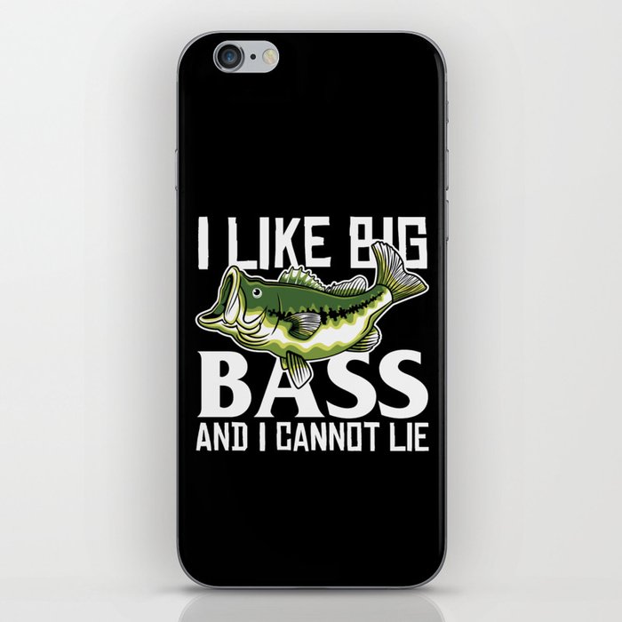 I Like Big Bass And I Cannot Lie iPhone Skin