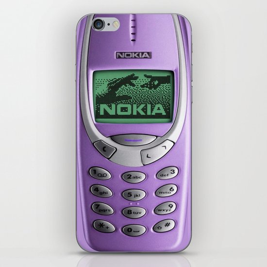 OLD NOKIA Purple iPhone Skin