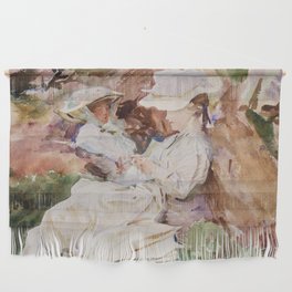 Simplon - Mrs Barnard and her Daughter Dorothy (ca. 1905–1915) by John Singer Sargent Wall Hanging