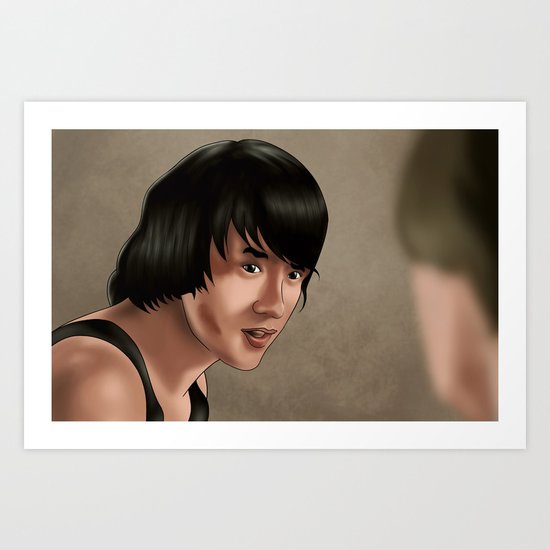 Jackie Chan Art Print