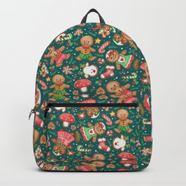 Christmas - cutie gingerbread man Backpack