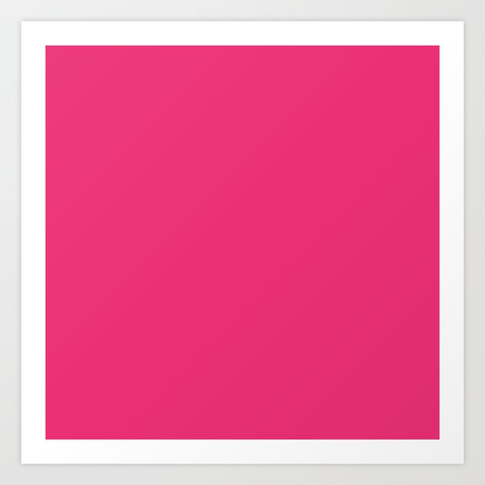 Amour Pink Art Print