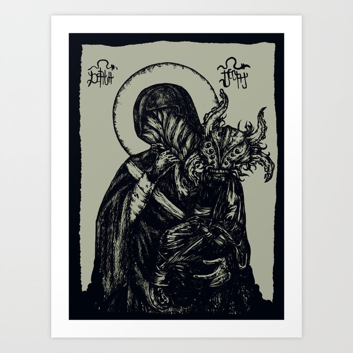 Death And Decay Art Print By Asidriver Society6