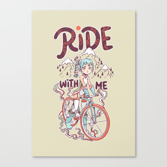 Ride With Me Canvas Print