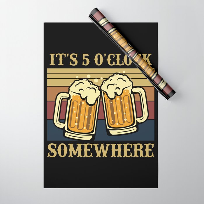 Funny Beer Lover Saying Wrapping Paper