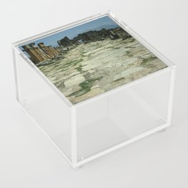 Roadway of Pamukkale Photograph Acrylic Box