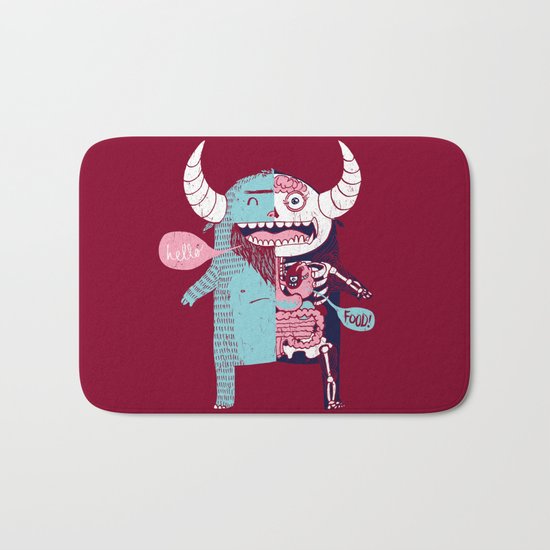 All Monsters are the Same Bath Mat