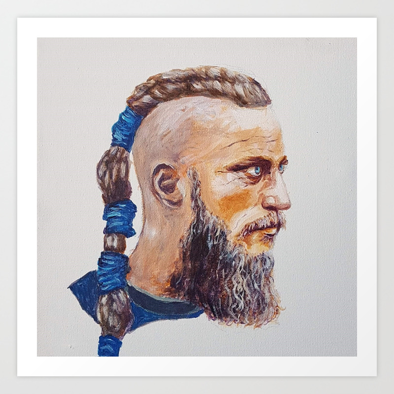 Viking Warrior Art Print By Oneill51 Society6