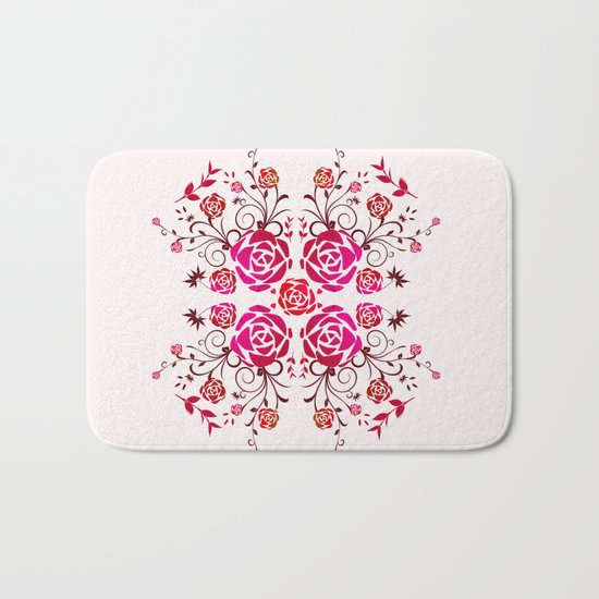 Roses Bath Mat