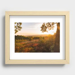 Sunrise at Taum Sauk Mountain Recessed Framed Print
