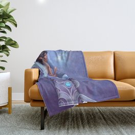 Opalite Fairy Throw Blanket