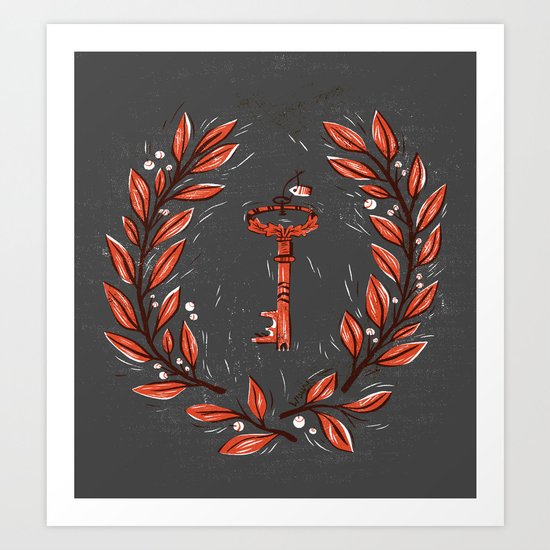 Symbol Key Art Print