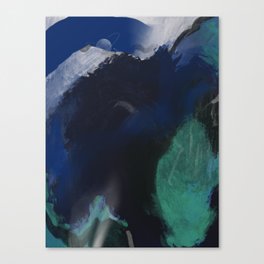 Abstract space landscape Canvas Print