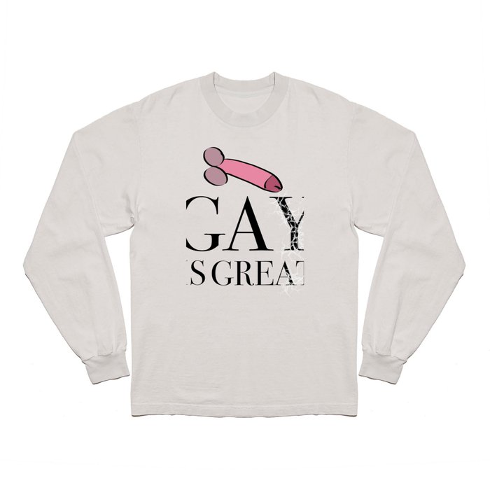 NSFW Pastel Penis Soda Bottles Long Sleeve T-Shirts