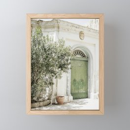 Capri Italy Framed Mini Art Print | Photo, Nature, Film, Europe, City, Love, Olivetree, Digital, Travel, Capriitaly 