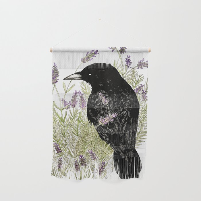 Relax Raven Wall Hanging
