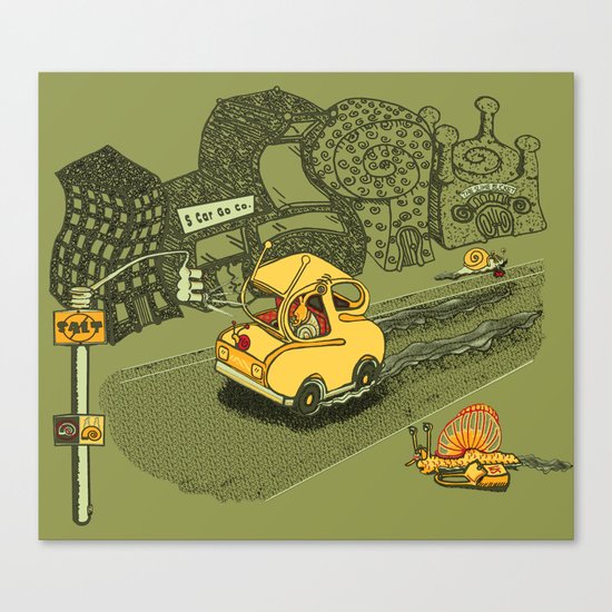 S-Car-Go! Canvas Print