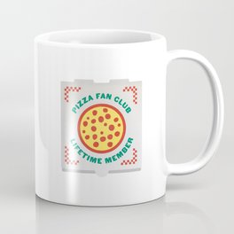 Pizza Fan Club, Lifetime Member Mug
