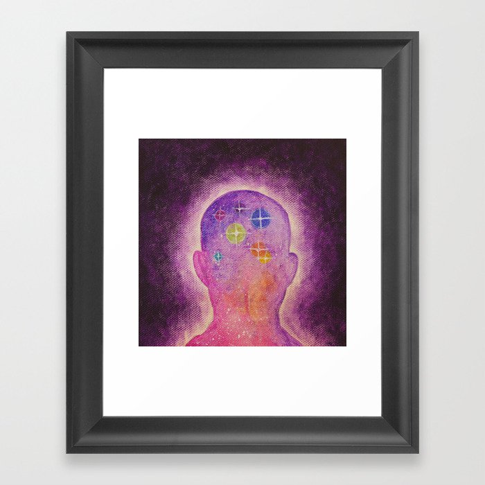 :: Cosmic Thoughts :: Framed Art Print