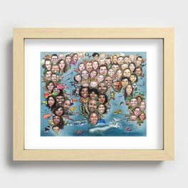 We're All In This Together Recessed Framed Print