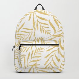 Leaves Golden #society6 #buyart Backpack