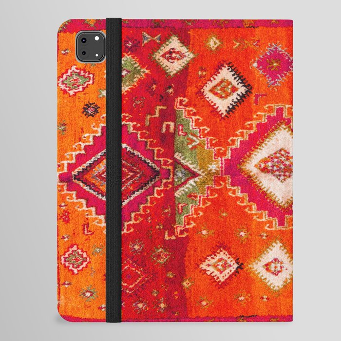 Orange Heritage Vintage Moroccan Design B5 iPad Folio Case
