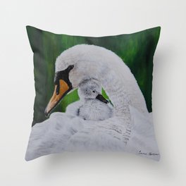 Well Protected by Teresa Thompson Throw Pillow