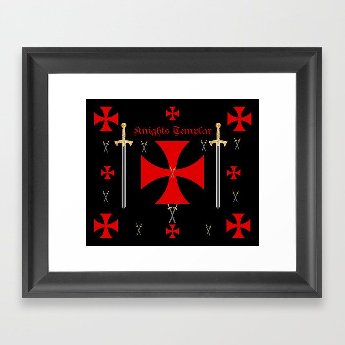 Knights Templar Framed Art Print
