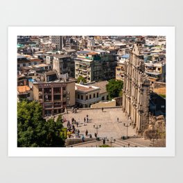 Ruins of St. Paul's Church, Macau Art Print