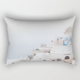 Santorini Oia Sunrise Dream #1 #wall #decor #art #society6 Rectangular Pillow