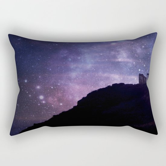 Temple of Poseidon Rectangular Pillow