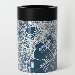 Tokyo city cartography Can Cooler