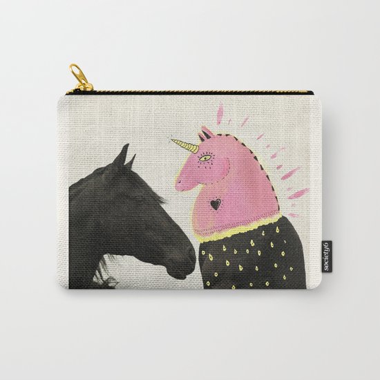 goodbye horses Carry-All Pouch