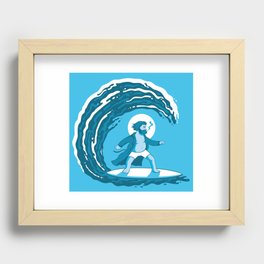 Surf's Up Recessed Framed Print