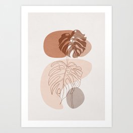 Leaf Shapes 2 Art Print