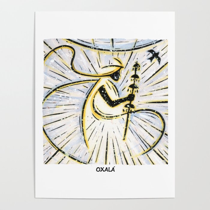 Orixás - Oxala Poster