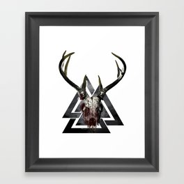 Odin's Fury Framed Art Print