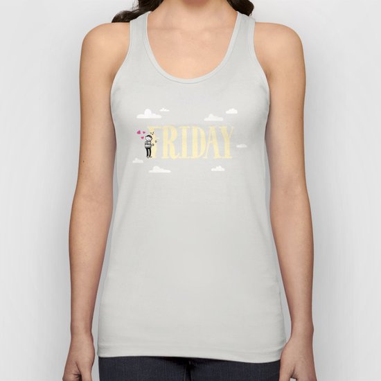 Friday, I'm in Love Unisex Tank Top