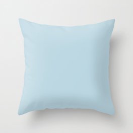 Aialik Glacier ~ Ice Blue Throw Pillow
