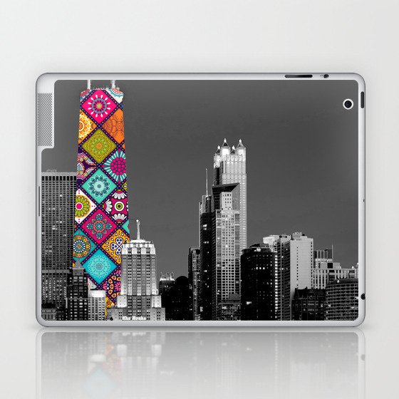 Funky Landmark - Chicago Laptop & iPad Skin