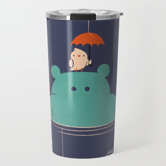 Raindrops Travel Mug