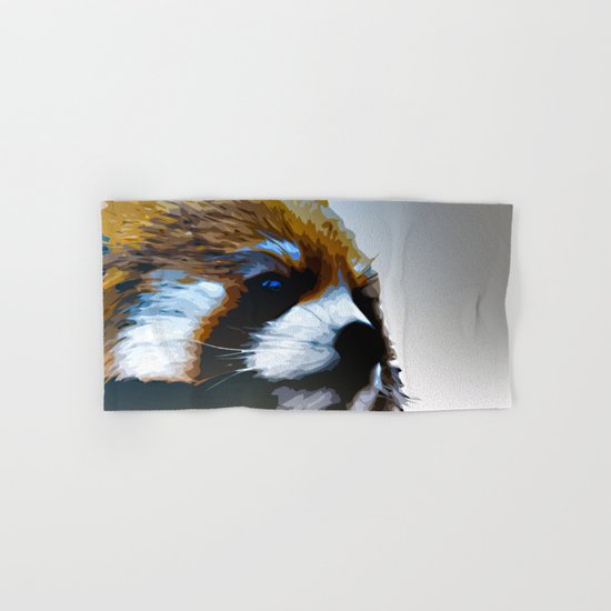 Red Panda Hand & Bath Towel
