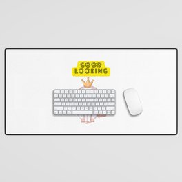 Good looking (v10) Desk Mat