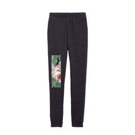 Faded pink rose bud Kids Joggers