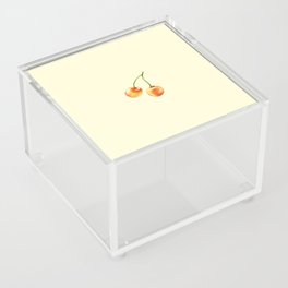 Summer Cherry - Yellow Acrylic Box